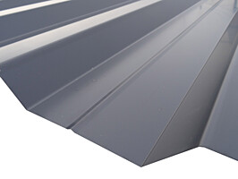 KPTR 35/207  0,55 x 873 x délka mm, FeZn se špičatým prolisem -  zakázka* do 40M s příplatkem