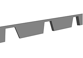 Těsnění KOB 1003 horní, délka 960 mm