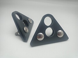 Sněhová zábrana dvojitá - Al lakovaný RAL 7016 Mat