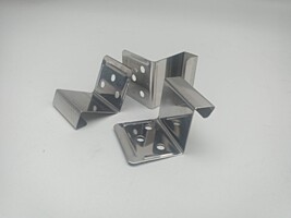 Příponka pevná 25 mm, NEREZ přírodní