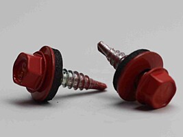 Šroub farmářský GTZ F2 4,80 x 20 mm, Nerezový - lakovaný RAL 3016