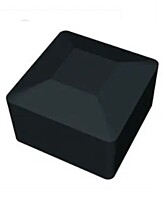 Krytka pro montážní profil 40x40 Černá SOLAR