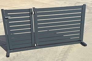 Hliníková branka plotová výplň KERAMET JEKL - práškově lakovaná