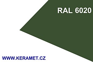 0,60 x 1000 x 2000 mm - Al lakovaný RAL 6020/6020 + ochranná fólie