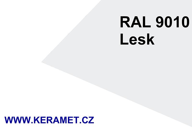 1,00 x 1250 x délka mm - Al lakovaný RAL 9010 Lesk/9010 + ochranná fólie