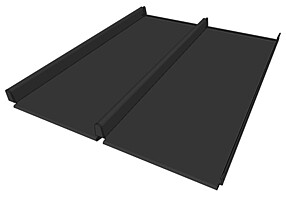 KERAKlik SD 0,70 x 625/550 mm, lak. černá s fólií