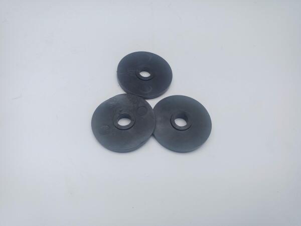 Podložka PVC V11 pr. 8 mm, gumová - černá